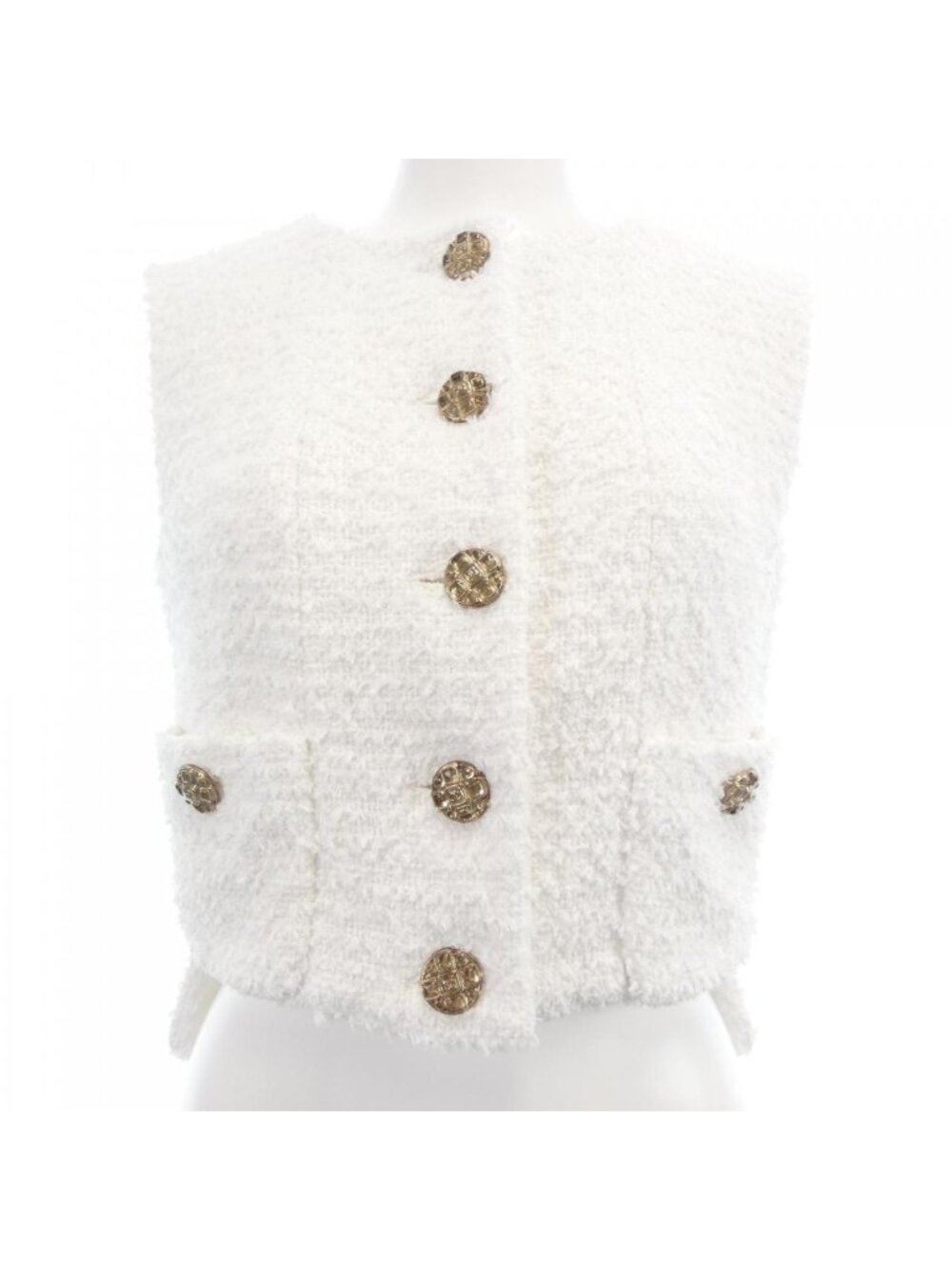 Chanel Vest White